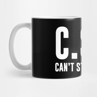 C.S.I. Can't Stand Idiots Mug